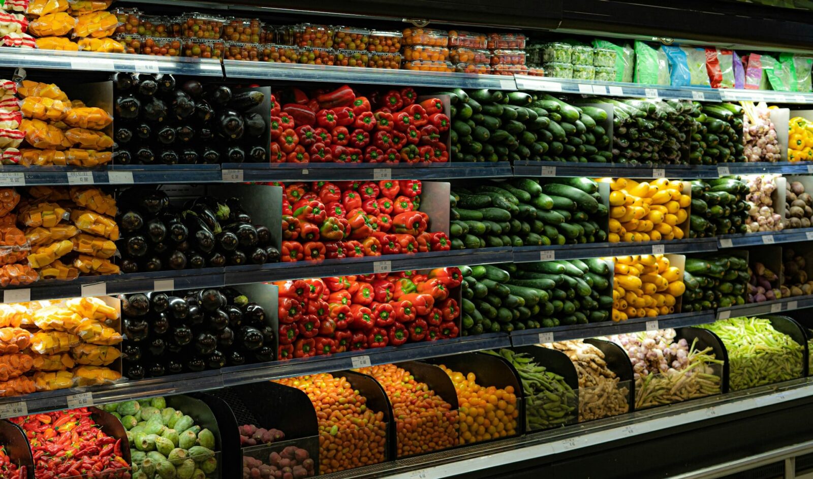 commercial refrigeration setup